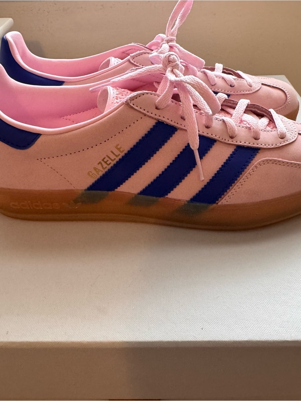 adidas Pink & Blue Women's Athletic Sneakers - Picture 2 of 5